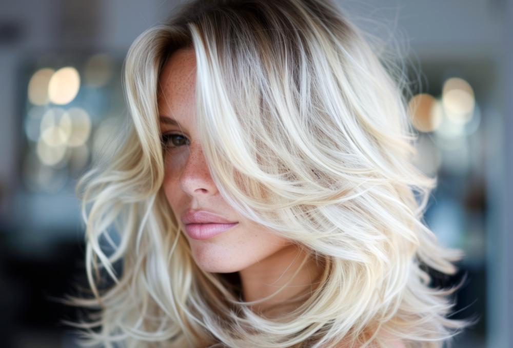 Mèches blondes